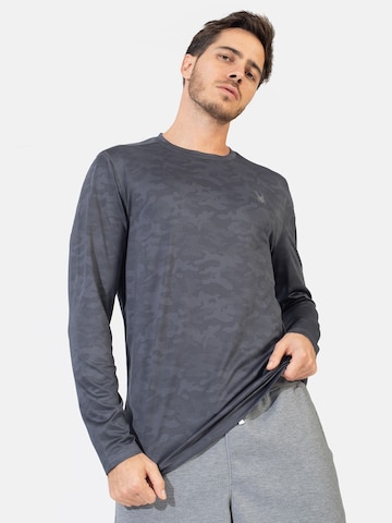 T-Shirt fonctionnel Spyder en gris