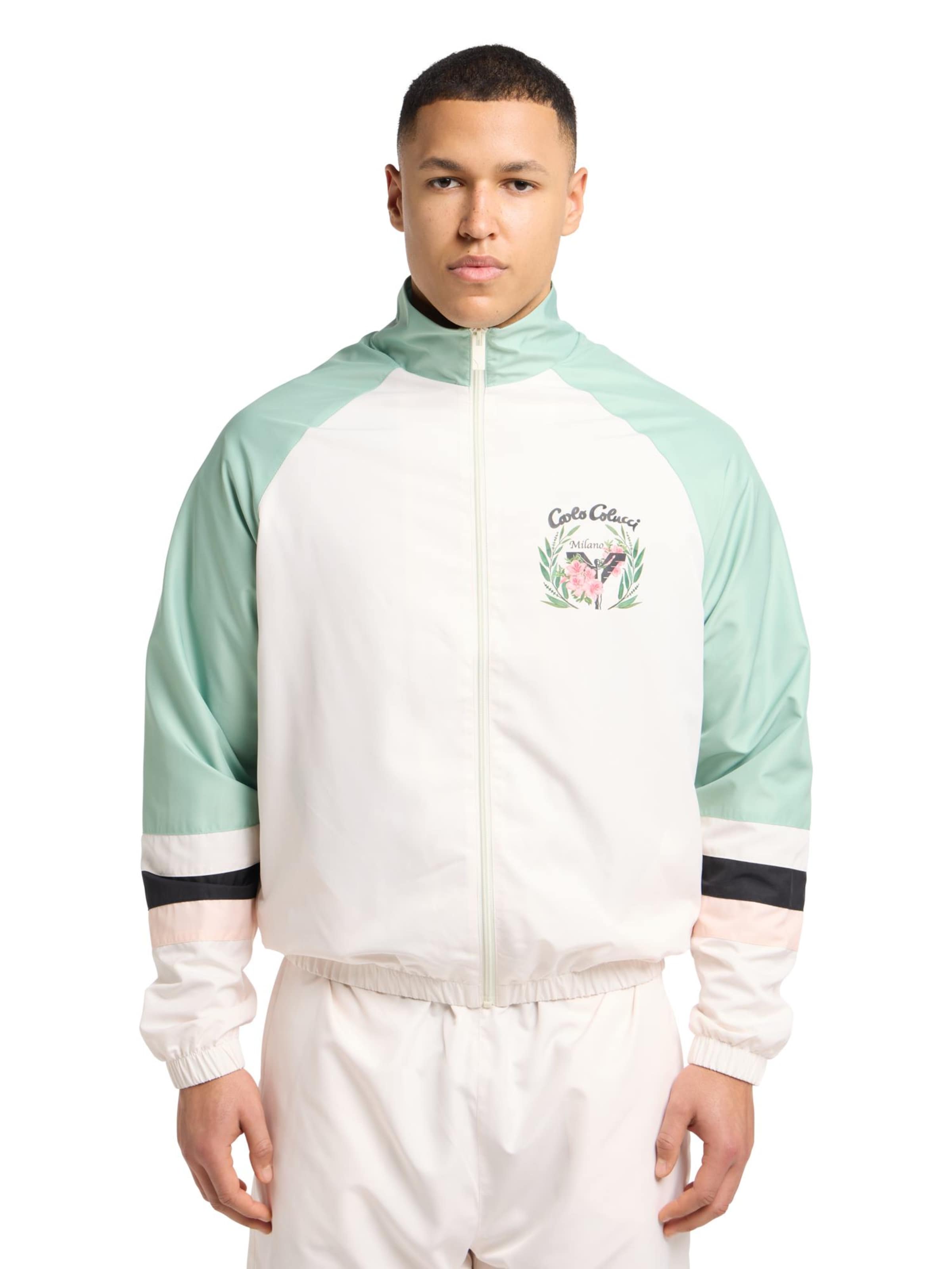 Hanorac 'Eheim' de la Carlo Colucci pe alb: față