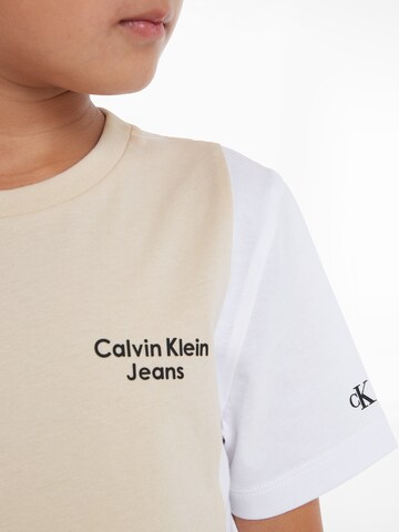 Calvin Klein Jeans Shirt in Beige