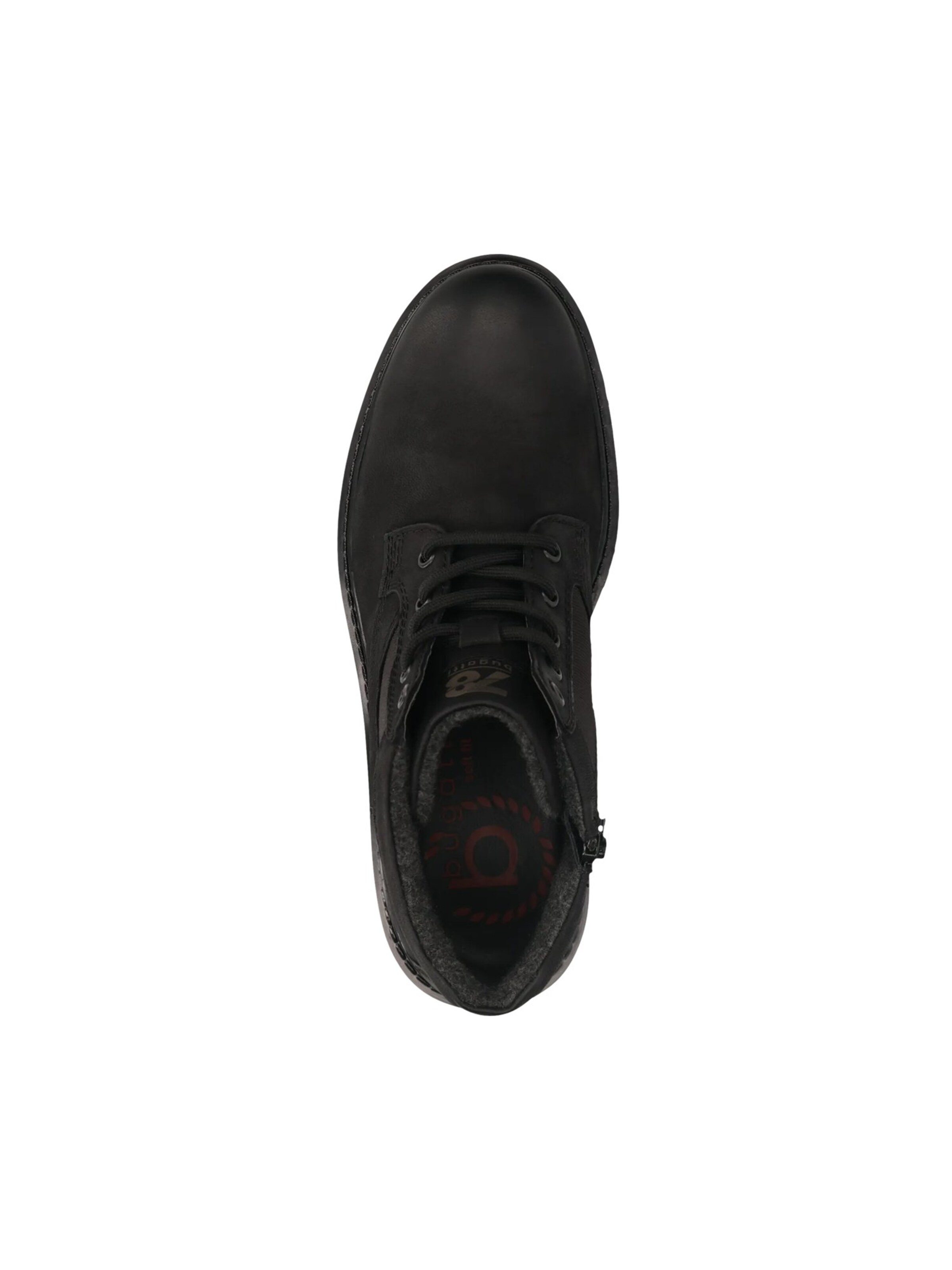 bugatti Schnürboots in Schwarz