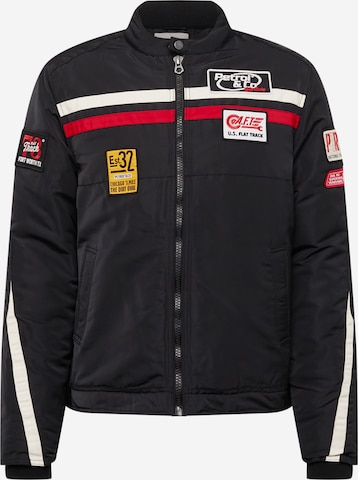 Petrol Industries Between-Season Jacket in Black: front