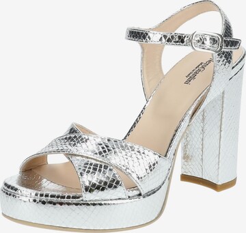 Nero Giardini Sandals in Silver: front