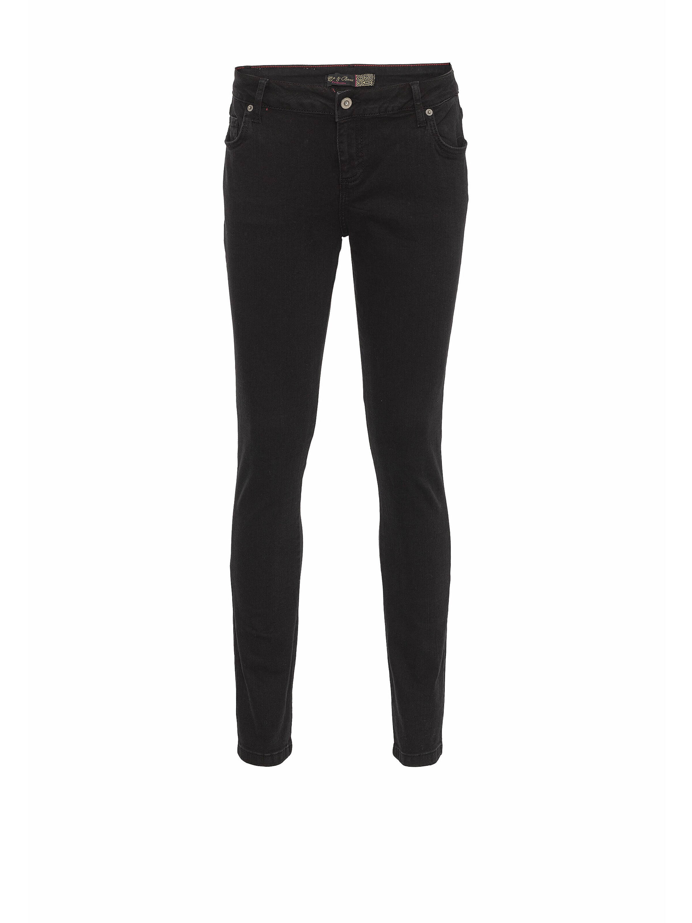Coupe slim Jean 'WD542' CIPO & BAXX en noir : devant