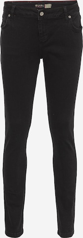 Coupe slim Jean 'WD542' CIPO & BAXX en noir : devant