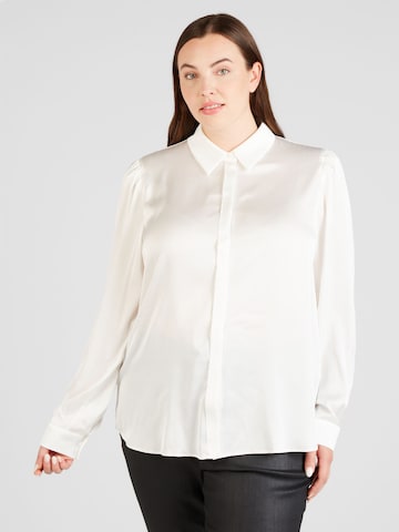 Camicia da donna 'BADIANA' di Persona by Marina Rinaldi in bianco: frontale