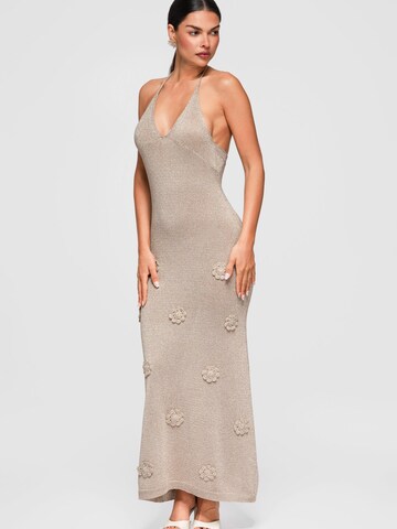 Ombre - Vestido de noche en beige