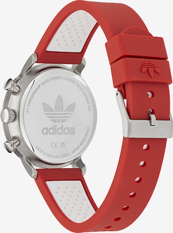 Montre à affichage analogique 'CODE ONE CHRONO' ADIDAS ORIGINALS en rouge