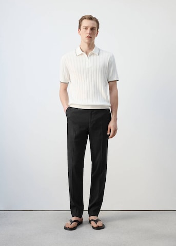 MANGO MAN Poloshirt 'Baluard' in Weiß