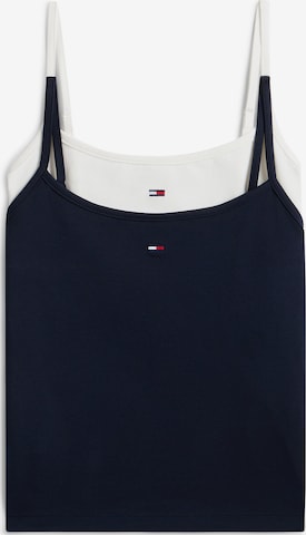 mėlyna Tommy Jeans Palaidinė be rankovių 'ESSENTIAL': priekis