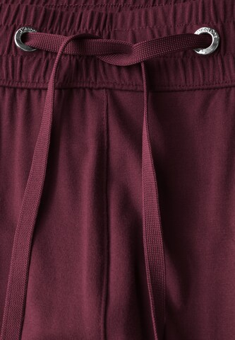 STREET ONE Loosefit Hose 'Emee' in Rot