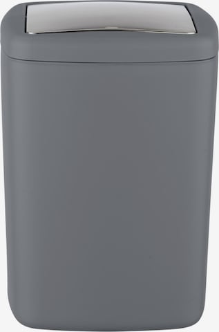 Wenko Schwingdeckeleimer 'Barcelona' in Grau: Vorderseite