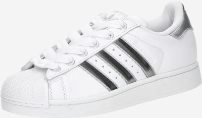 ADIDAS ORIGINALS Baskets basses 'SUPERSTAR II' en argent / blanc, Vue avec produit