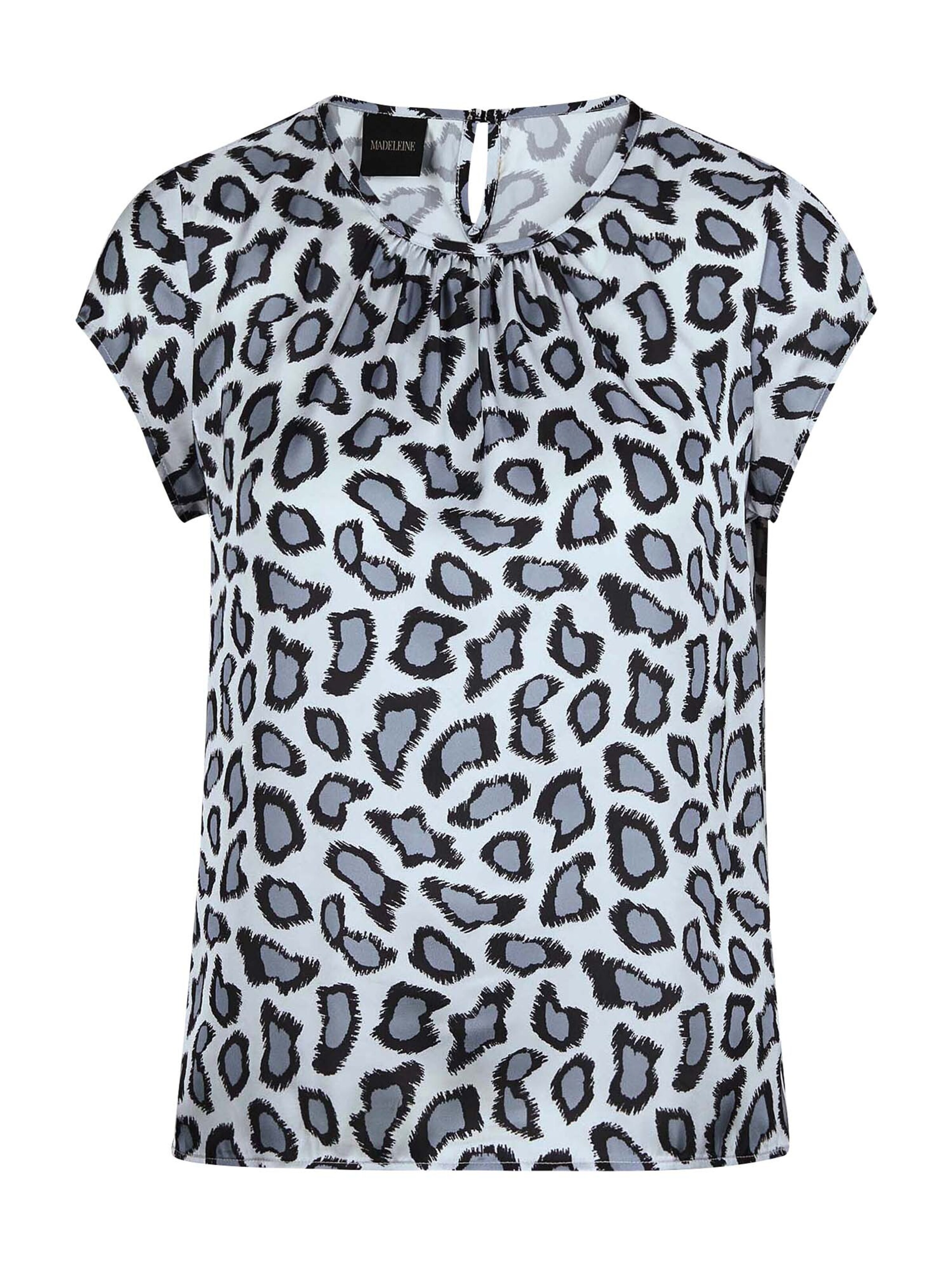 MADELEINE Blouse in Blauw: voorkant