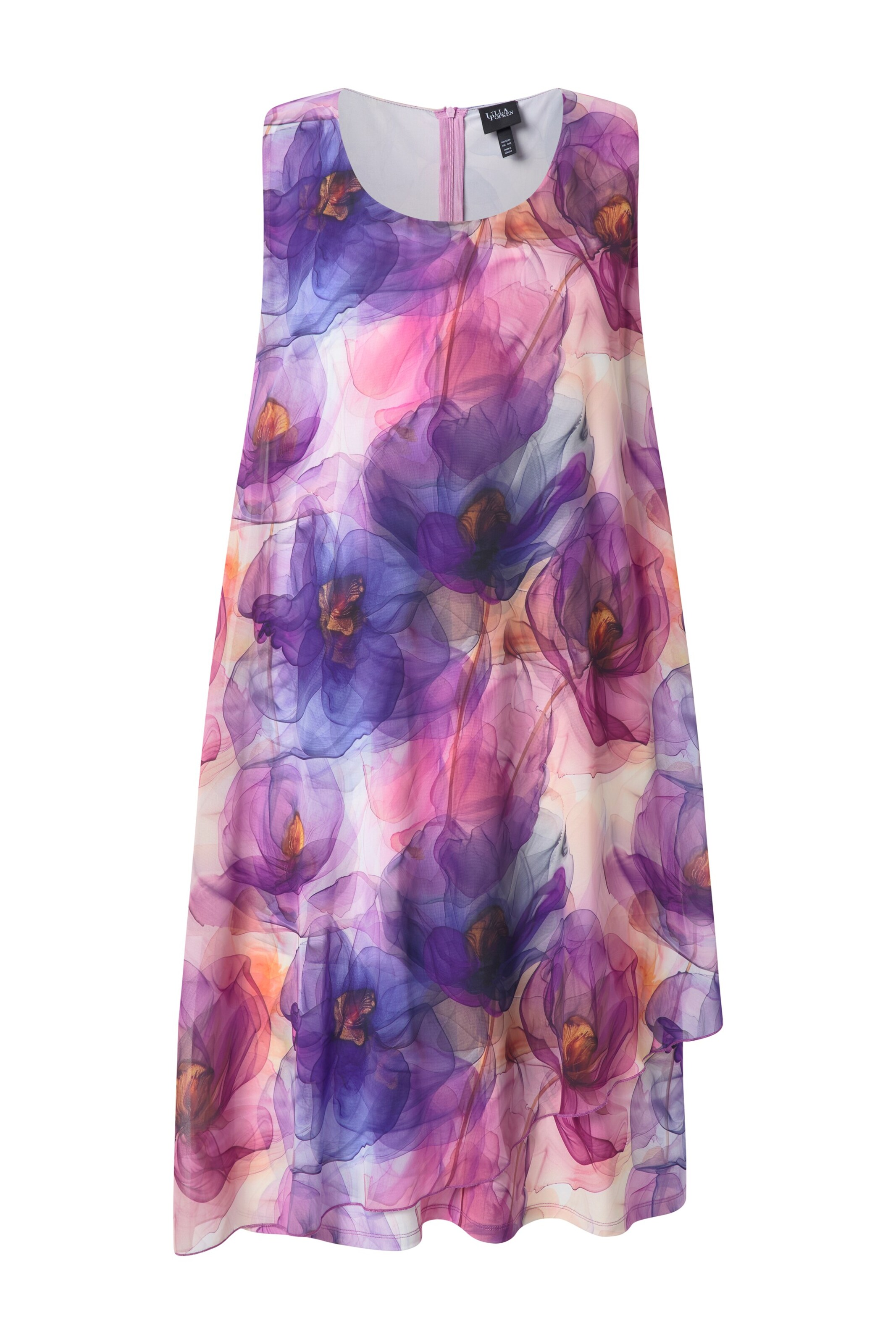 Ulla Popken Kleid in Lila: Vorderseite