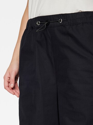 Mavi Loosefit Hose in Schwarz
