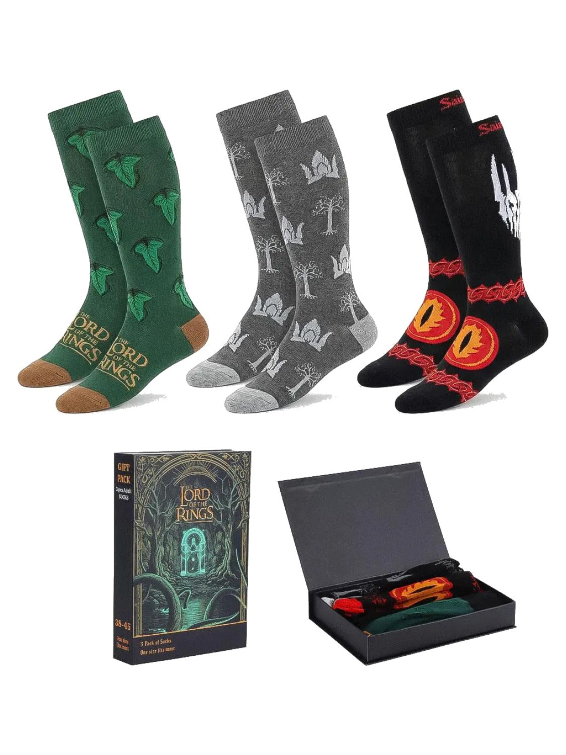 The Lord Of The Rings Sokken 'The Lord of the Rings' in Gemengde kleuren: voorkant
