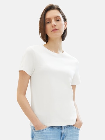 T-shirt TOM TAILOR en blanc