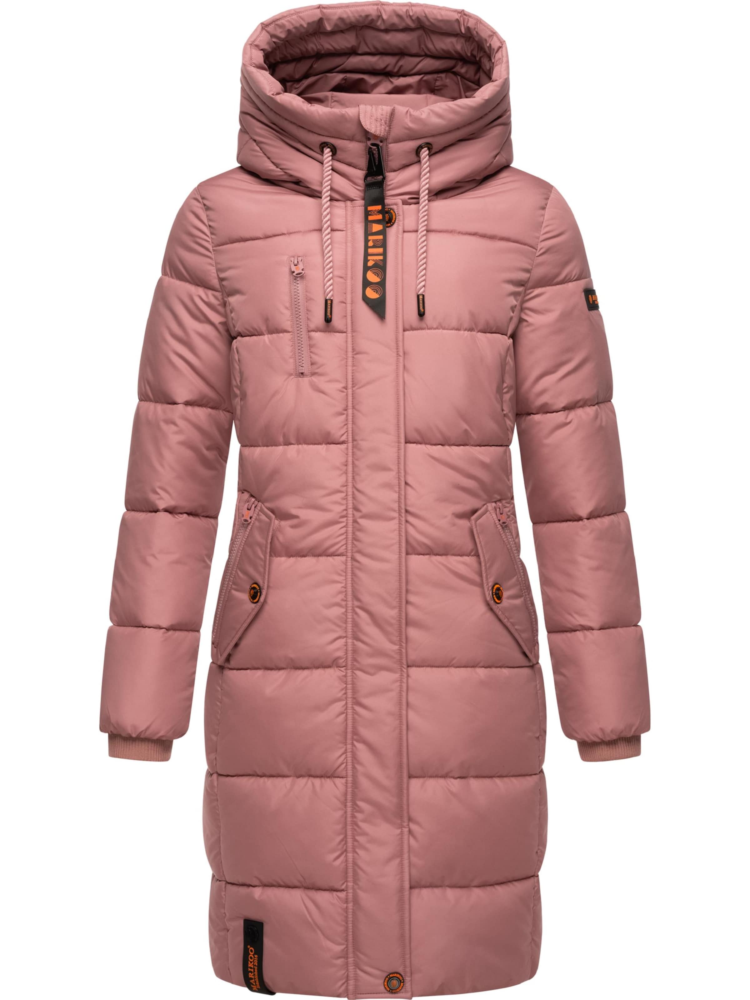 MARIKOO Winter coat &#x27;Yuikoo&#x27; in Pink: front
