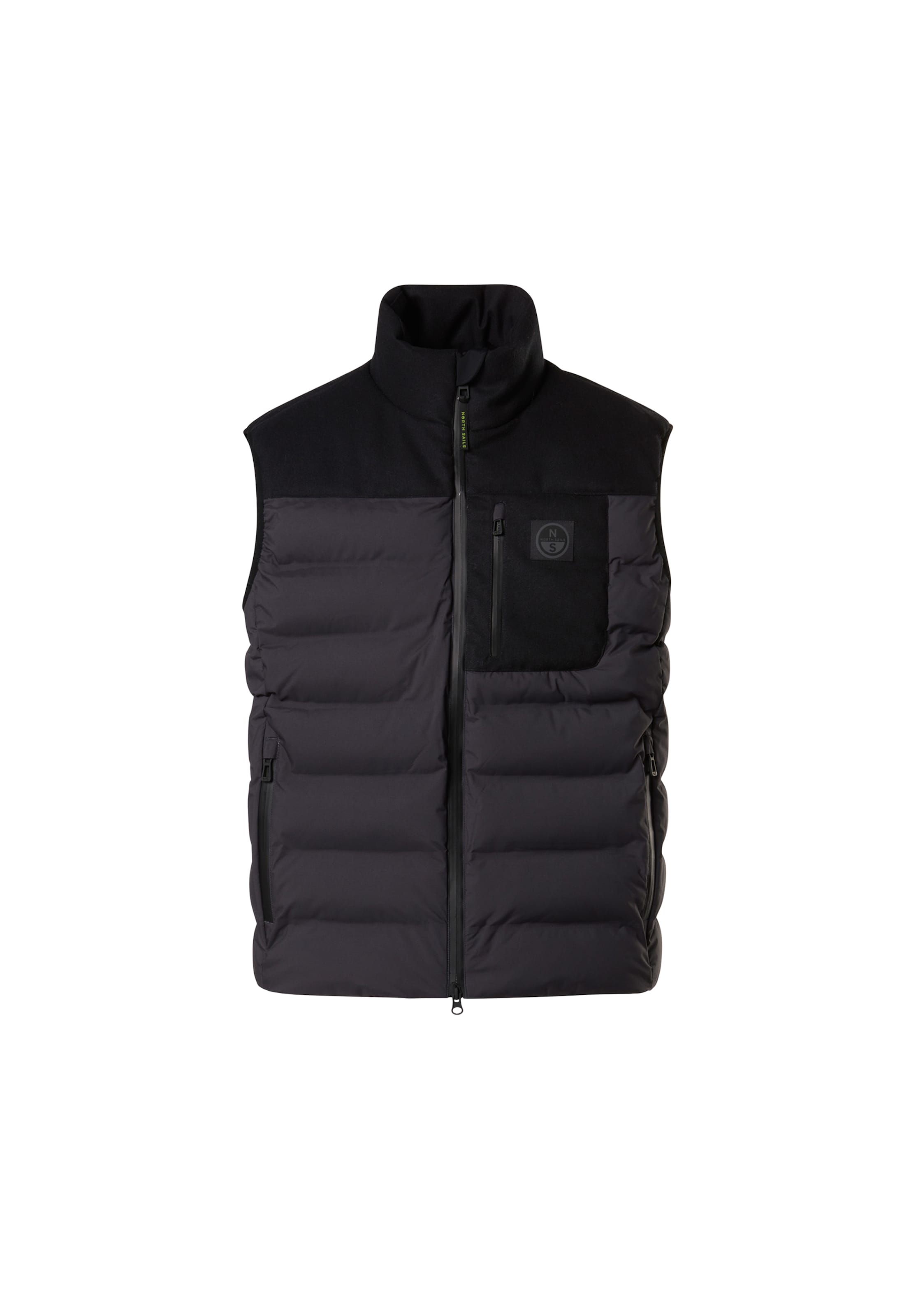 North Sails Vest 'Gamma' i grå: forside