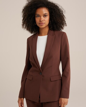 WE Fashion Blazer 'Marly' in Braun: Vorderseite