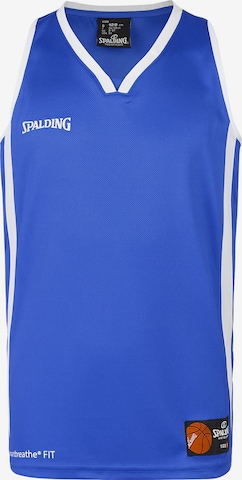 SPALDING Performance Shirt 'Jam' in Blue: front
