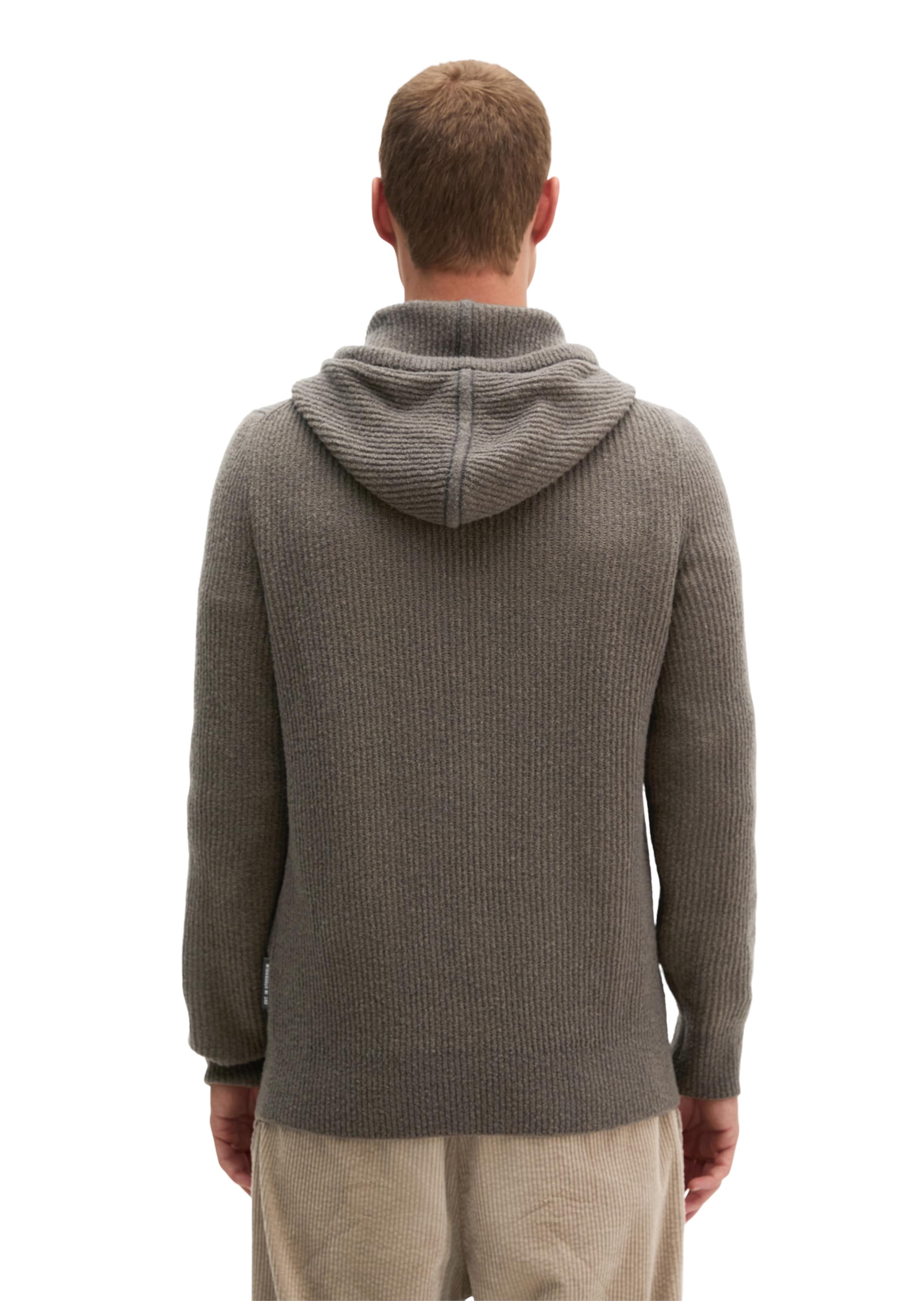 Marc O'Polo Strickjacke in Braun: Rückseite