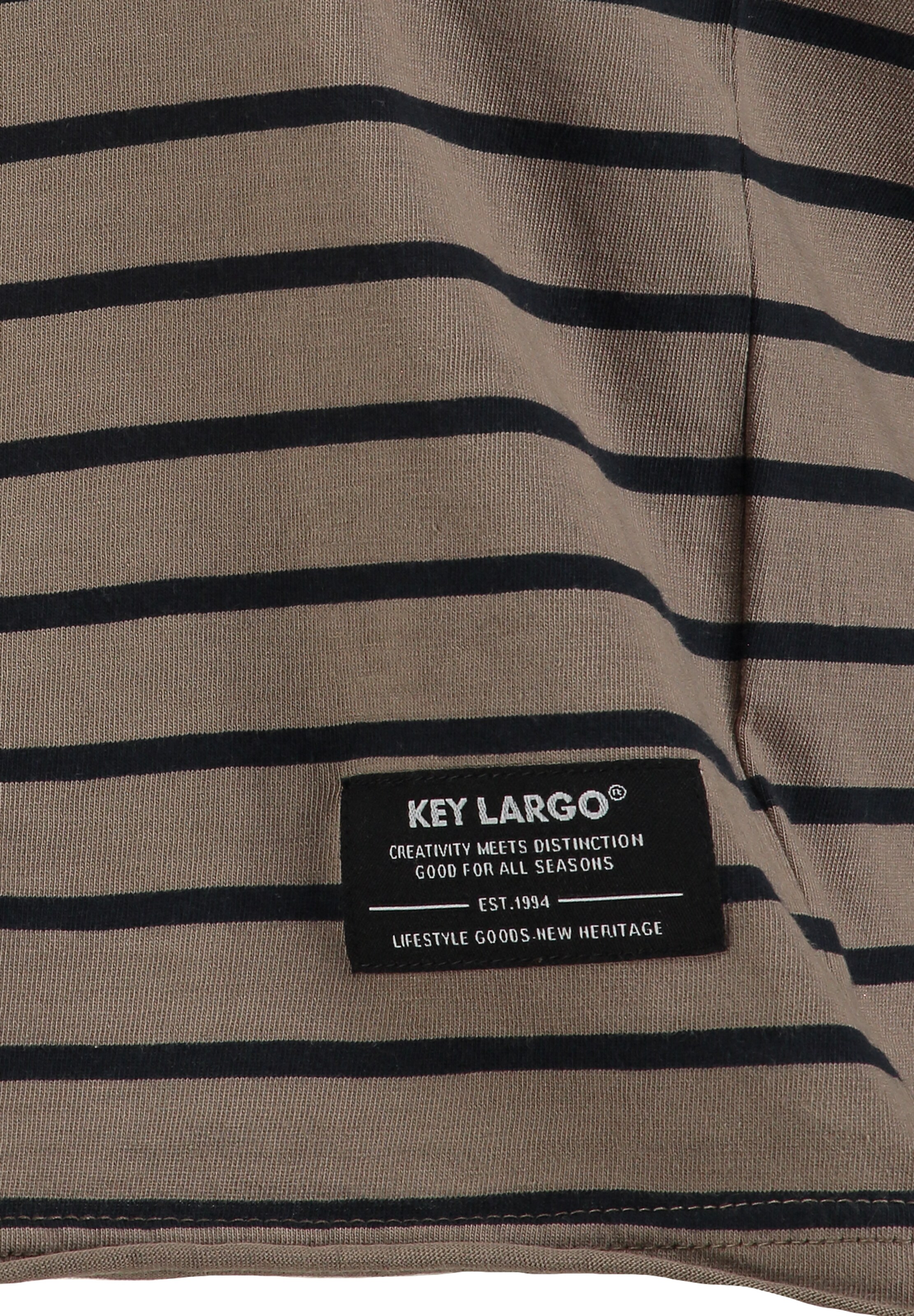 Key Largo Shirt 'Klinspire' in Brown