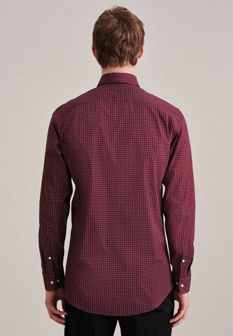 SEIDENSTICKER Slim Fit Hemd in Rot