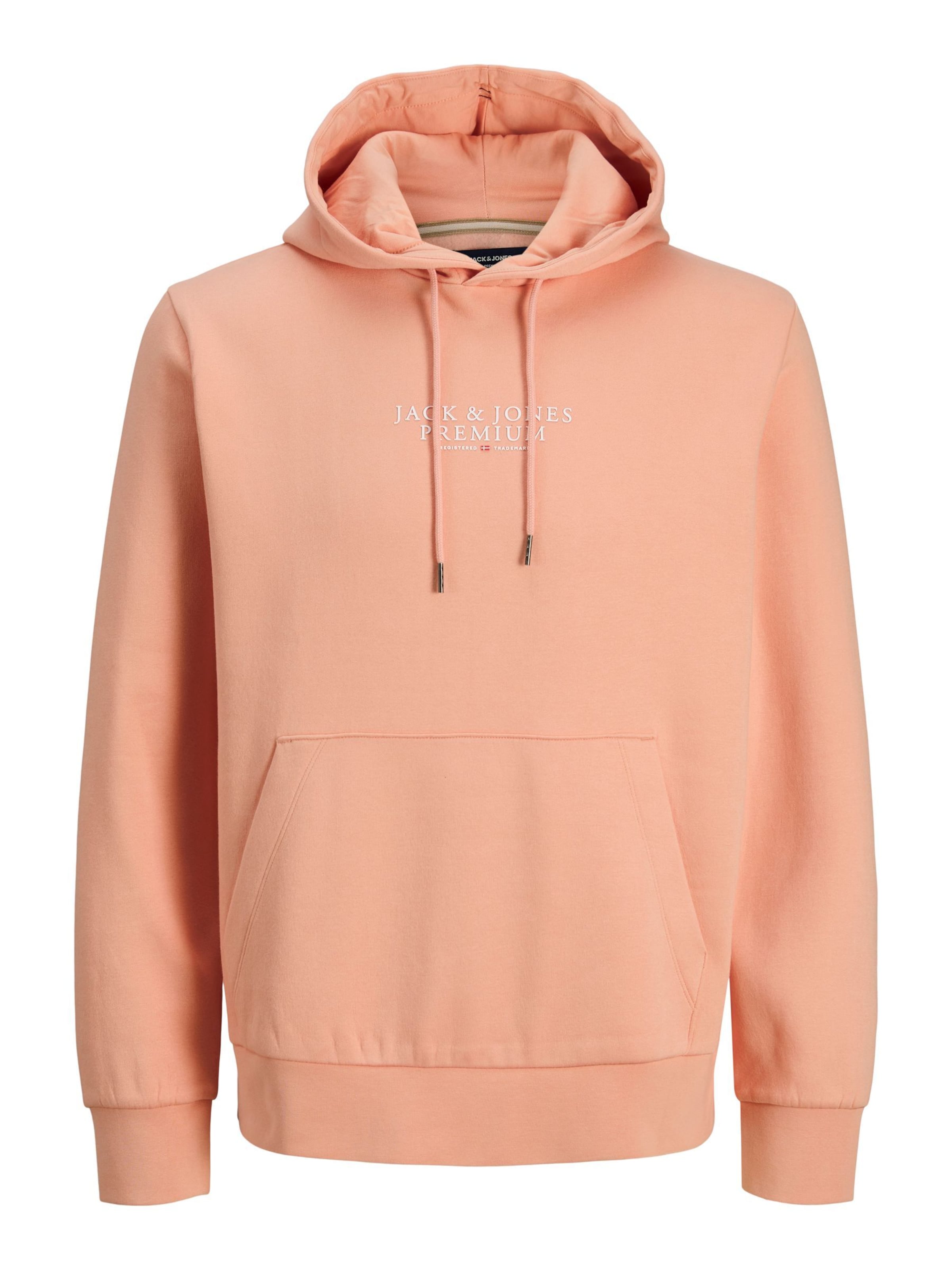 JACK & JONES Sweatshirt 'JPRBLUArchie' in Oranje: voorkant