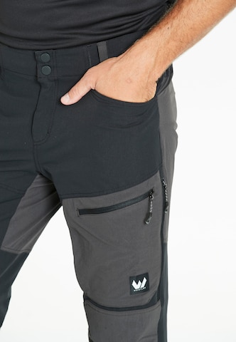 Whistler Regular Outdoorhose 'Kodiak' in Schwarz