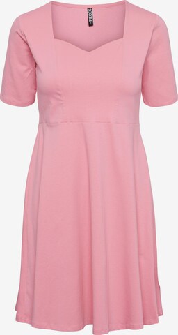 PIECES - Vestido 'ANG' em rosa: frente