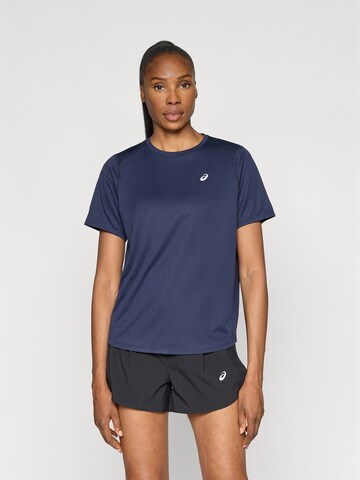 ASICS Функциональная футболка 'CORE' в Синий: спереди