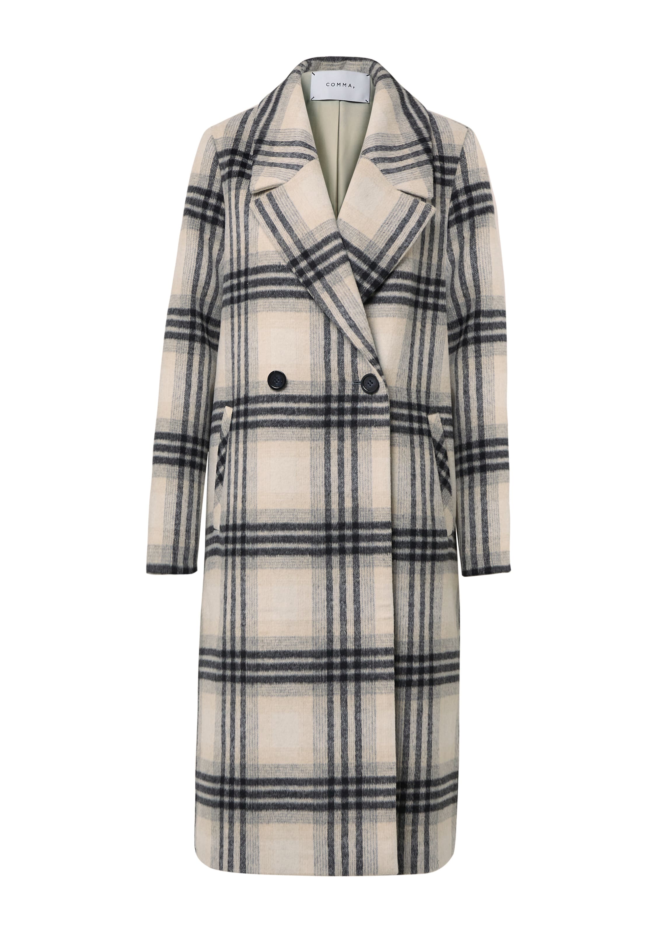 COMMA Tussenmantel in Beige: voorkant