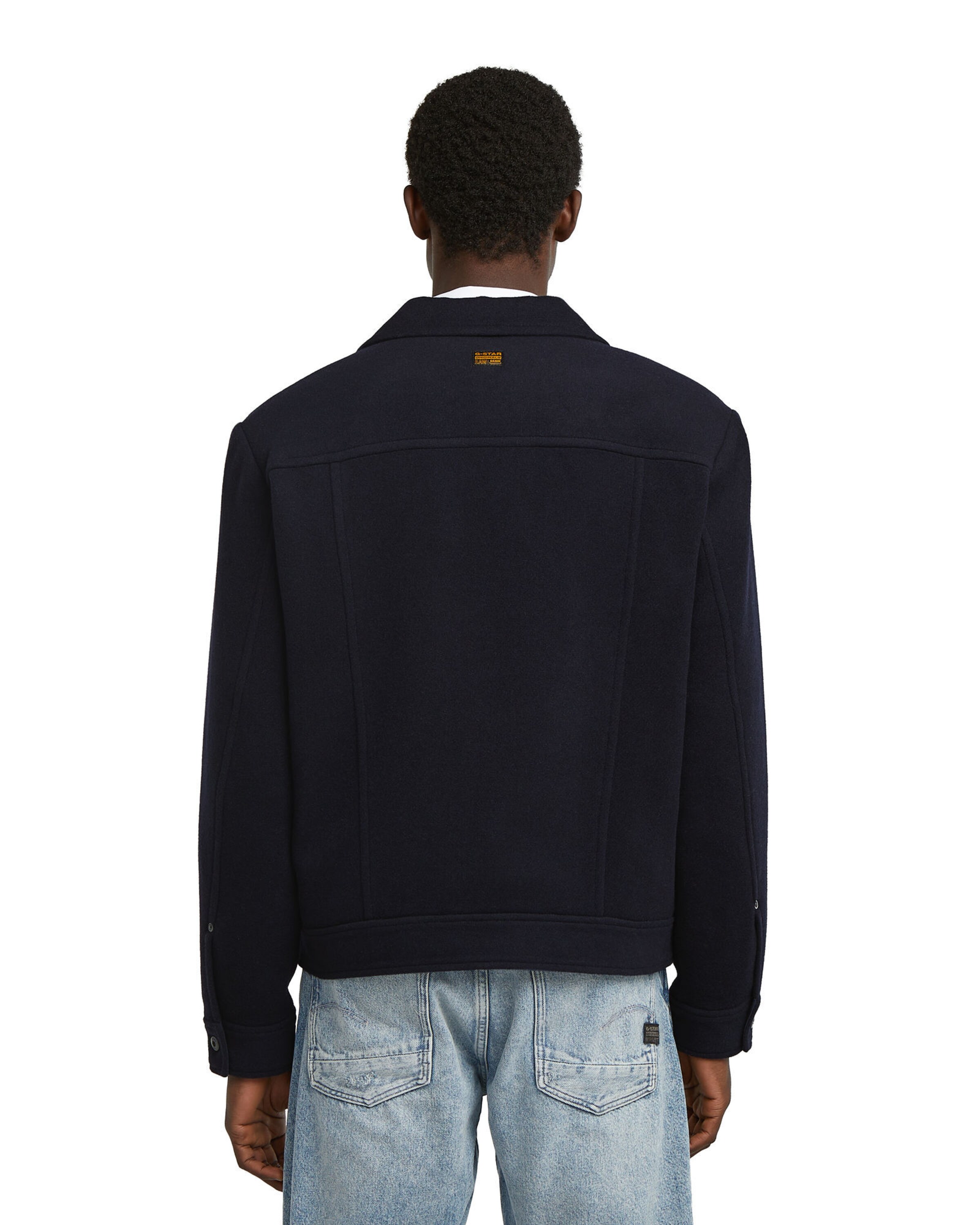 Veste mi-saison 'Wool Trucker' G-STAR en bleu