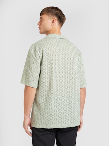 TOPMAN Comfort Fit Hemd in Grün