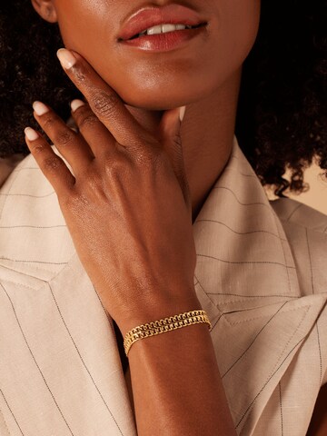 Bracelet 'Klassisch' Lucardi en or : devant