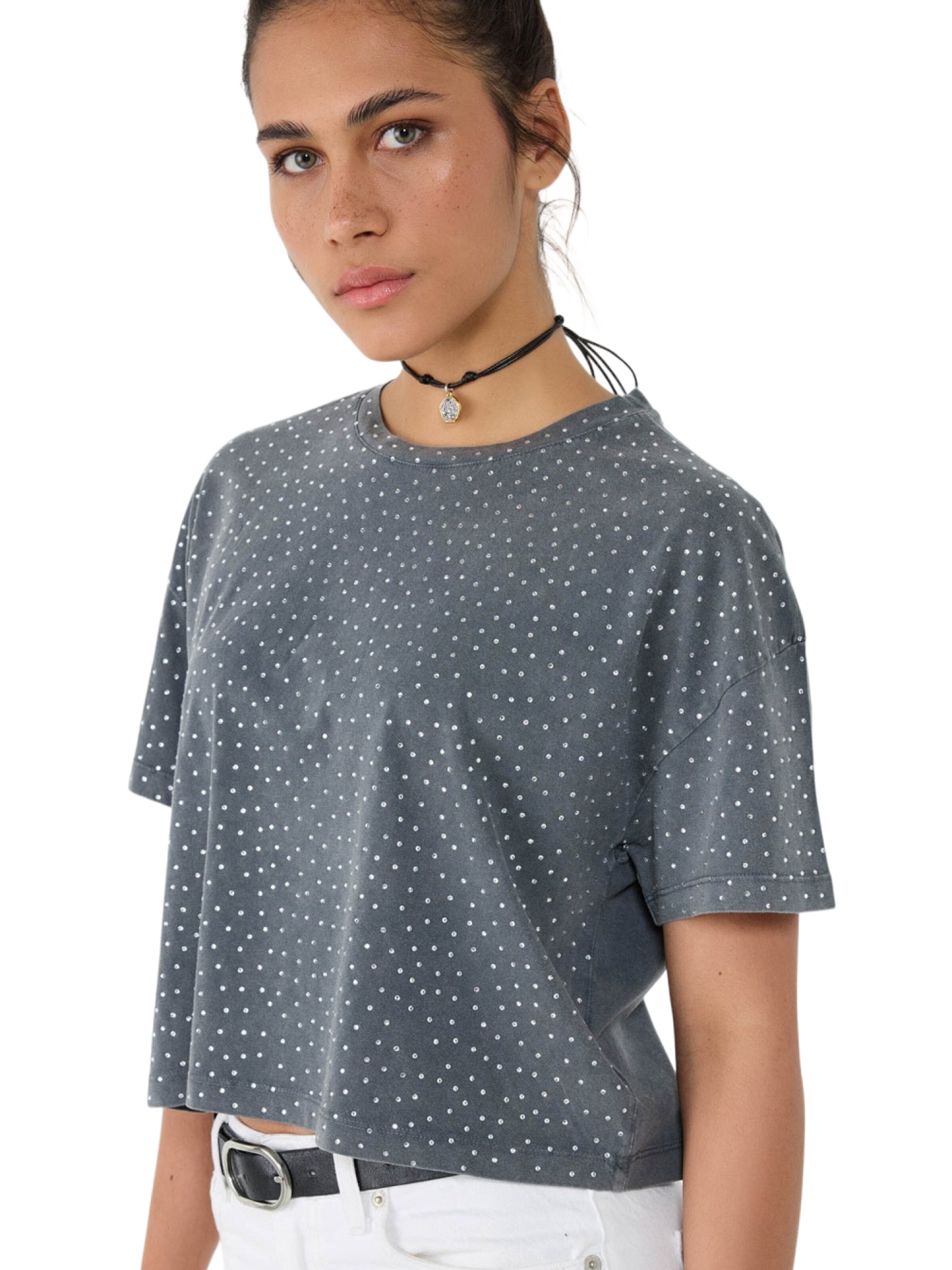 No Matter What T-Shirt in Grau