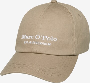 Cappello da baseball di Marc O'Polo in marrone: frontale