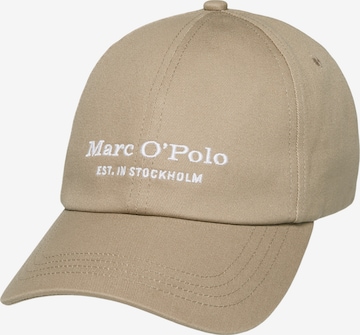 Casquette Marc O'Polo en marron : devant