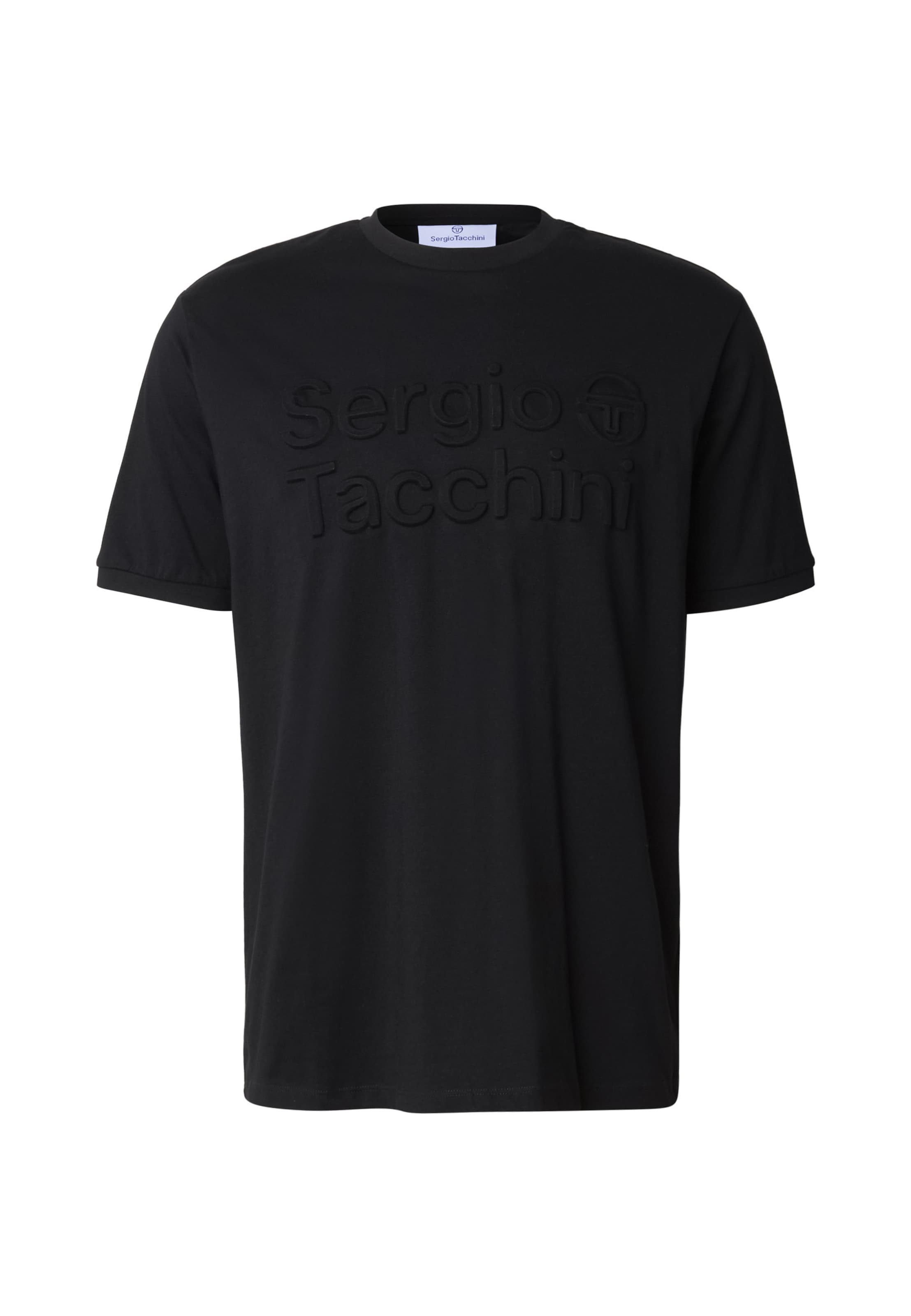 Sergio Tacchini Shirt 'Nestore' in Black: front