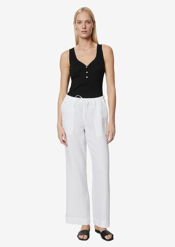 Marc O'Polo Loose fit Pants in White