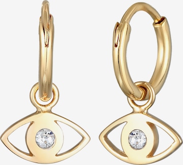 ELLI Oorbellen 'Evil Eye' in Goud