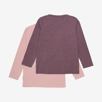 MINYMO Langarmshirt 'Basic' in Pink