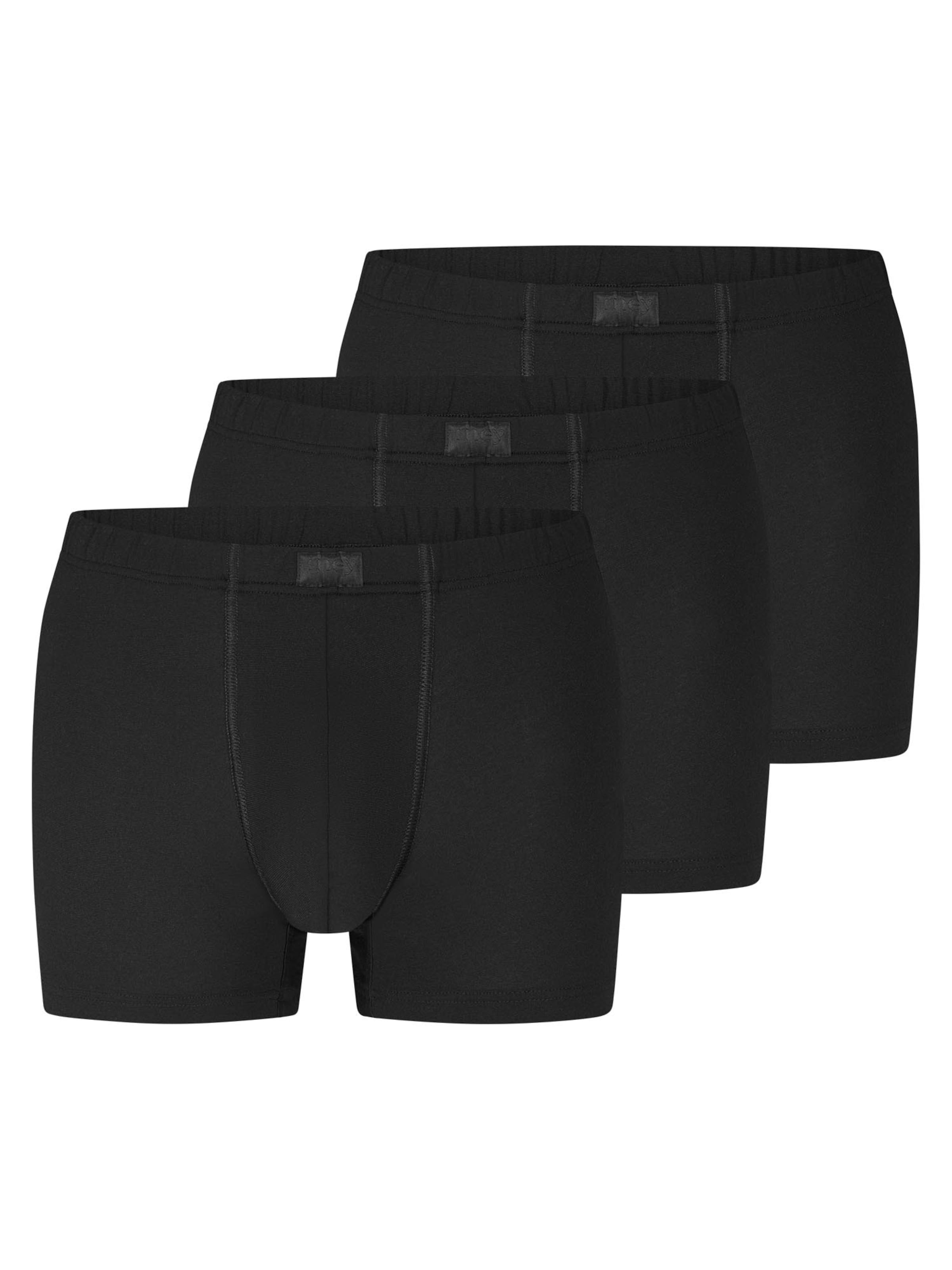 Mey Boxershorts 'Softball' in Zwart: voorkant