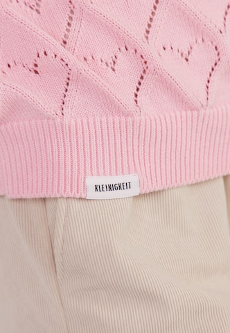 Kleinigkeit Trui 'Love is all around' in Roze
