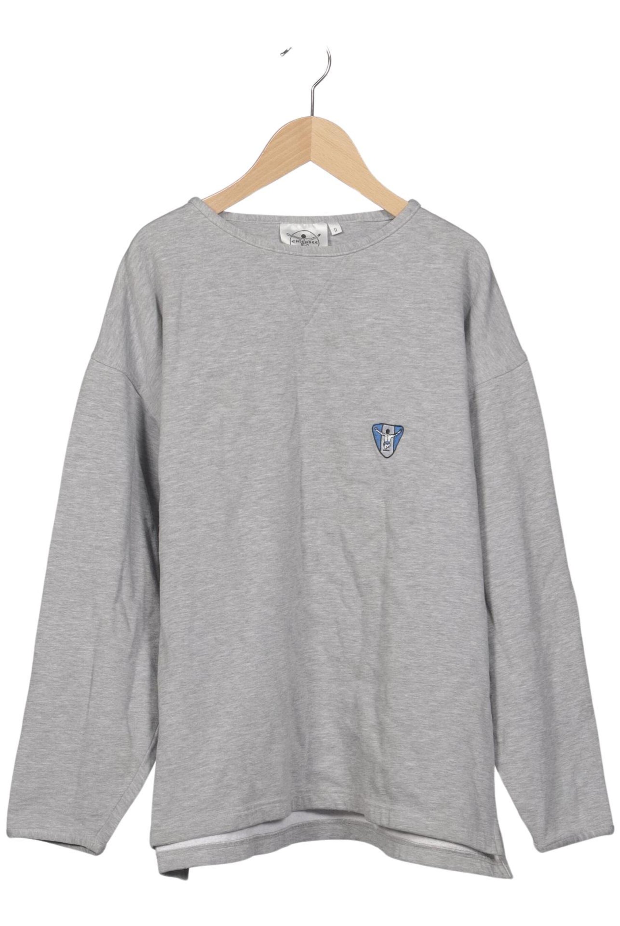 CHIEMSEE Sweatshirt & Zip-Up Hoodie in L in Grey: front