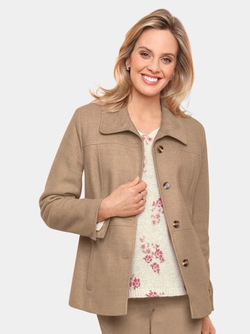 Goldner Between-Season Jacket in Brown: front