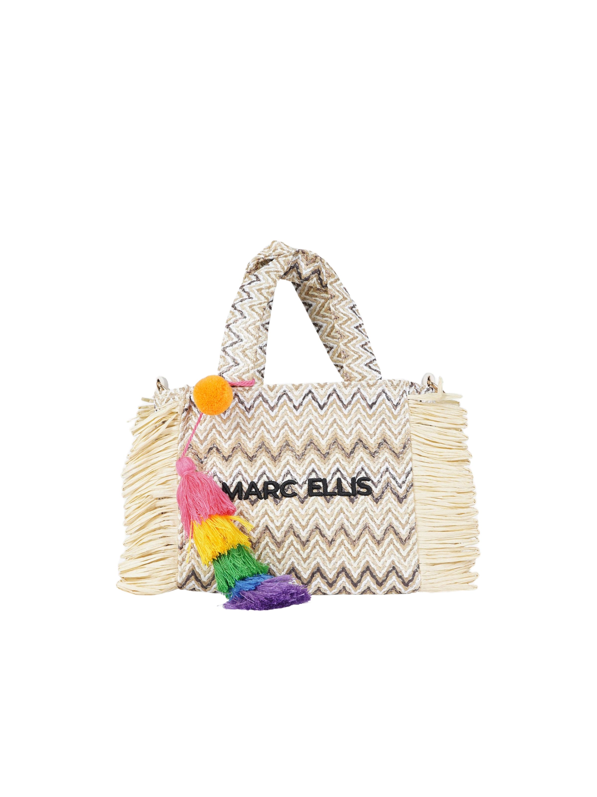 Marc Ellis - Clutches em bege: frente