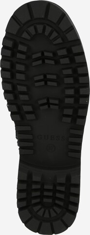 Bottines à lacets 'Omala' GUESS en noir