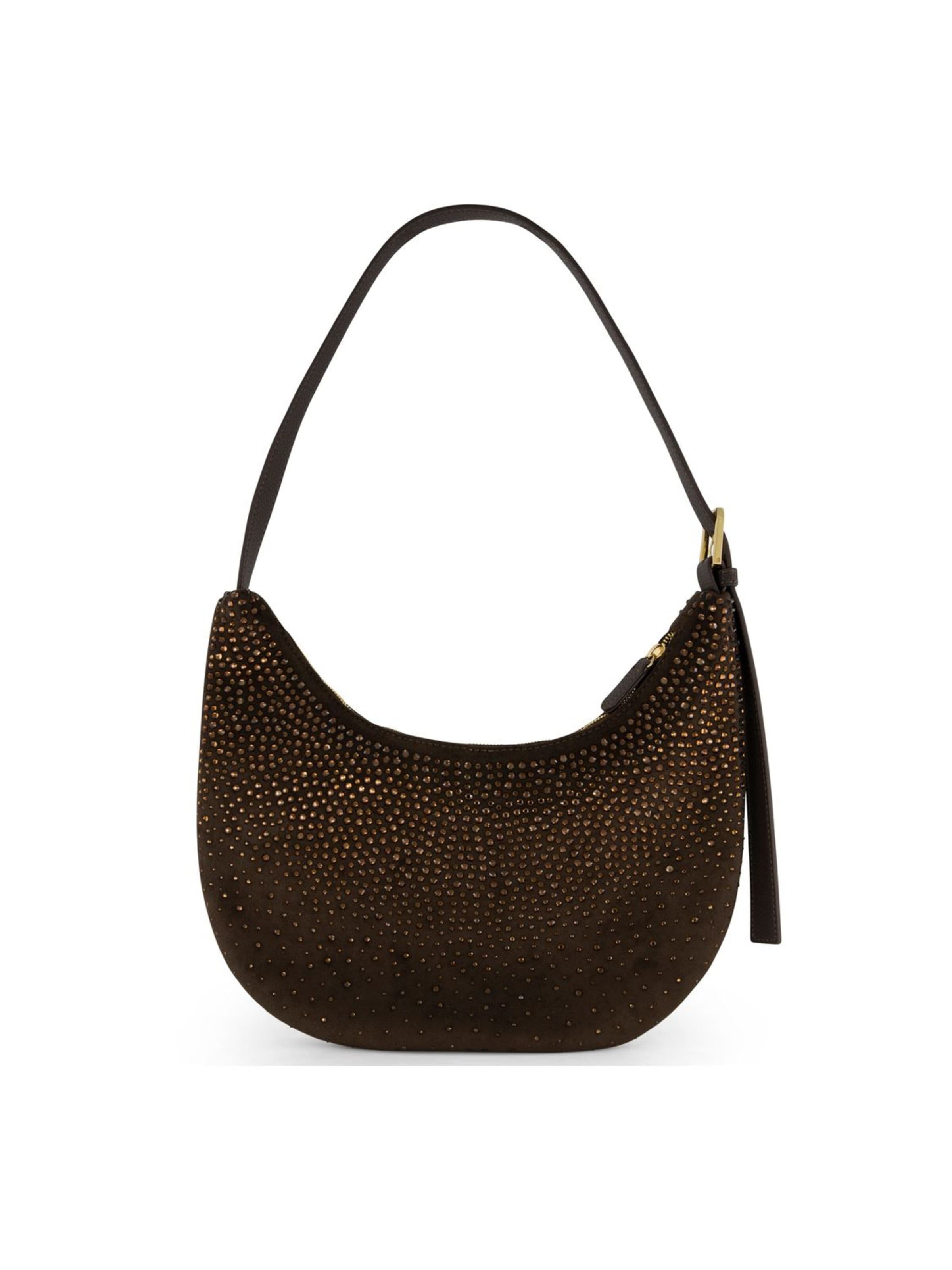 Borsa a spalla 'Beth Strass' di Braccialini in marrone